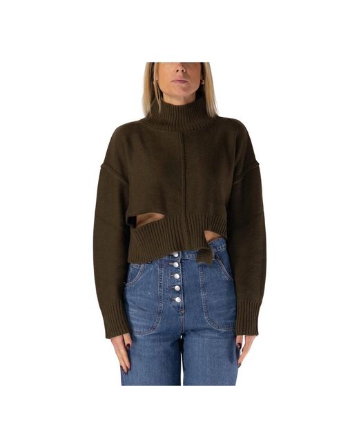 Turtlenecks MM6 by Maison Martin Margiela de color Brown