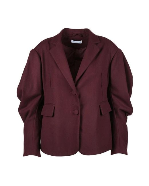 WEILI ZHENG Purple Blazers