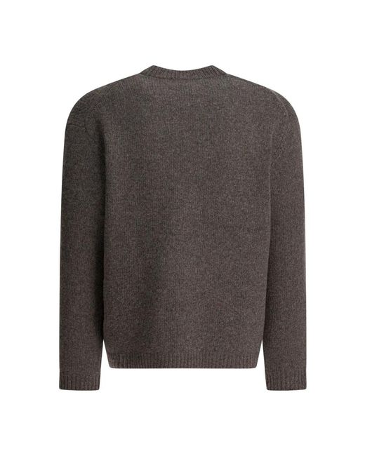 Maison Kitsuné Strickware in Gray für Herren