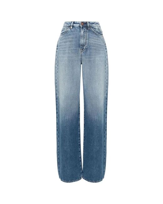 Tonos azules flip jeans 3x1 de color Blue
