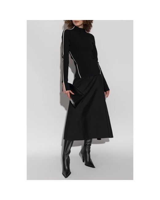 Sportmax Black Long Sleeve Tops