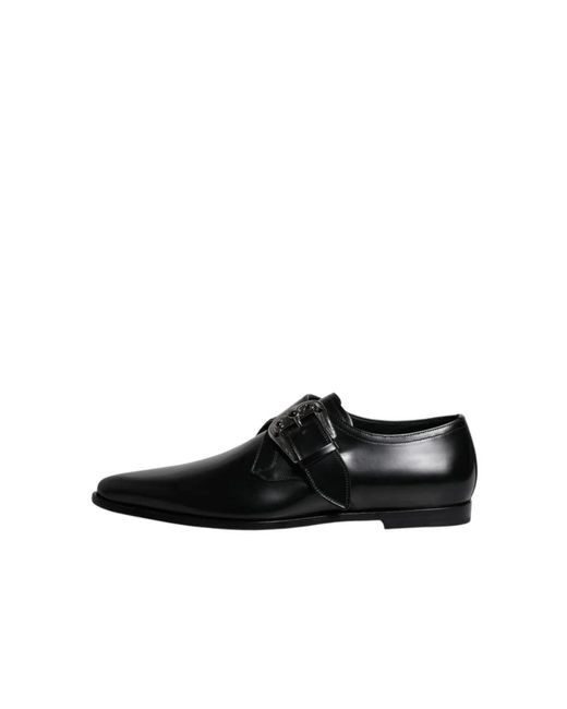 Dolce & Gabbana Black Business Shoes for men