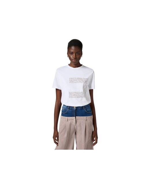 T-Shirts di Elisabetta Franchi in White