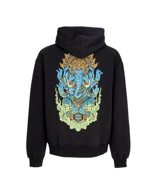 DOLLY NOIRE Blue Hoodies for men