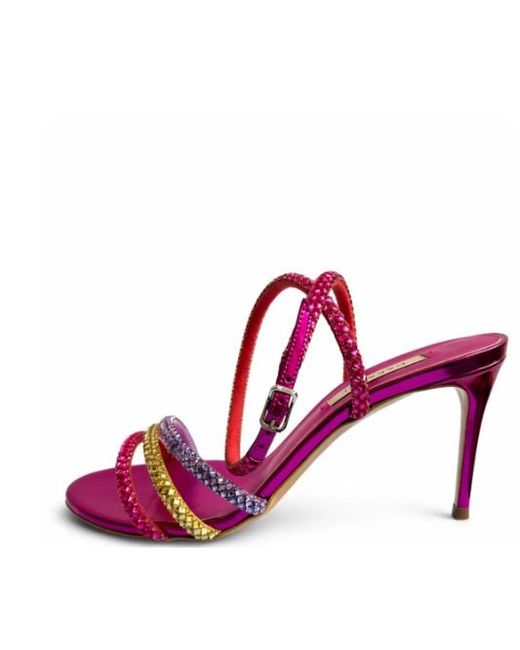 Casadei Pink High Heel Sandals