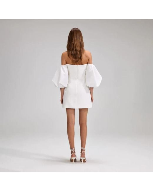 Self-Portrait White Party Dresses