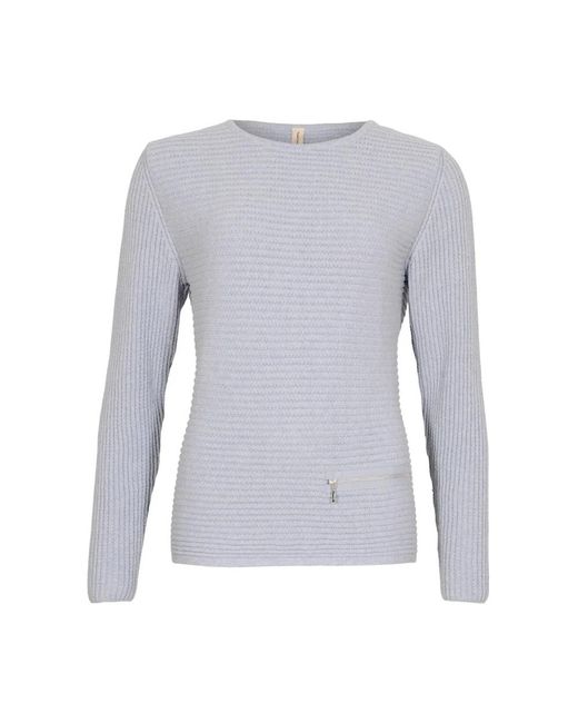 Skovhuus Gray Round-Neck Knitwear