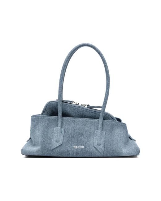 The Attico Blue Shoulder Bags