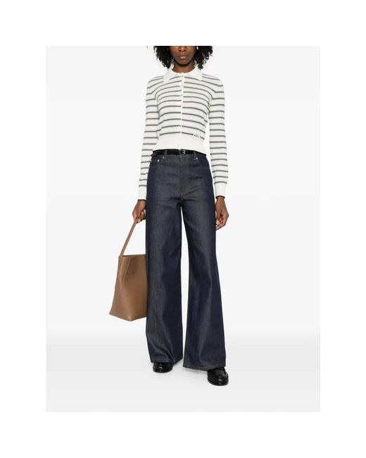 A.P.C. White Knitwear