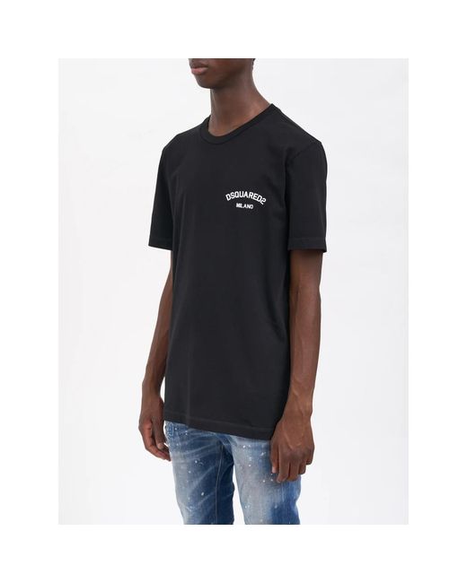DSquared² T-Hemden in het Black voor heren