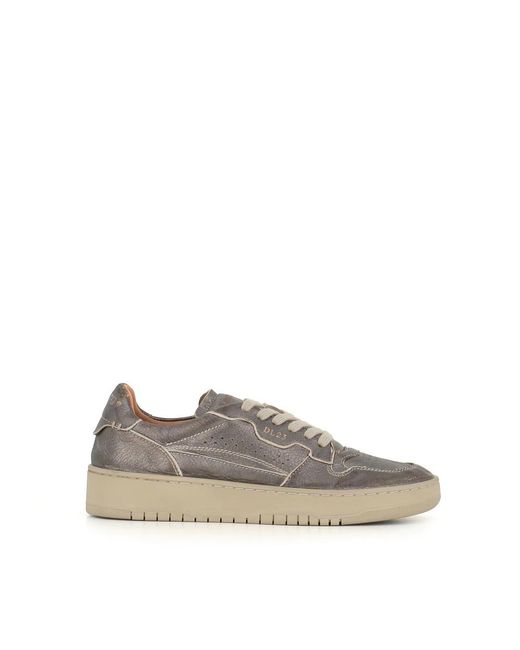 LEMARGO Schoenen ,Grijs ,Antraciet Leren Sneakers in het Gray