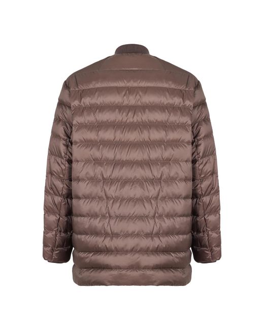 Rick Owens Jassen ,Bruin ,Nylon Lichtgewicht Nylon Parka in het Brown voor heren