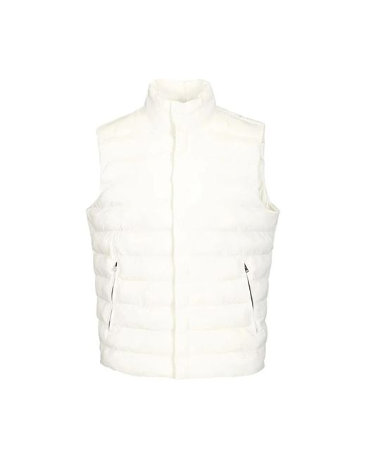 Herno White Vests for men
