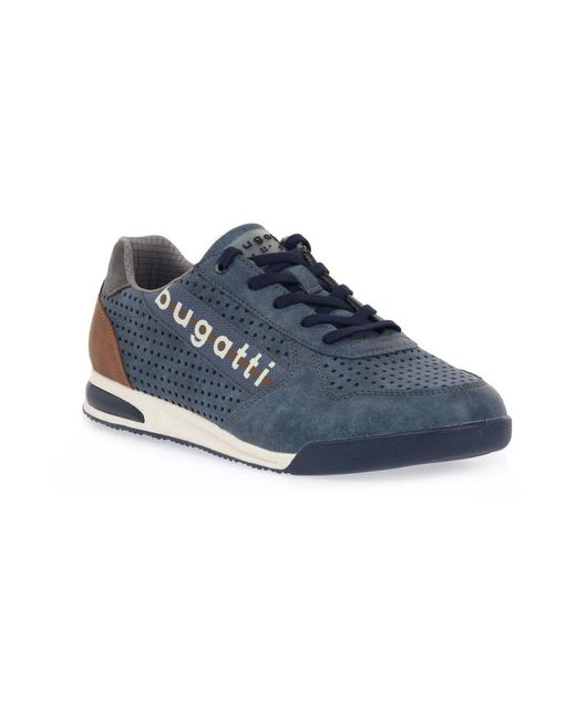 Bugatti Blue Sneakers for men