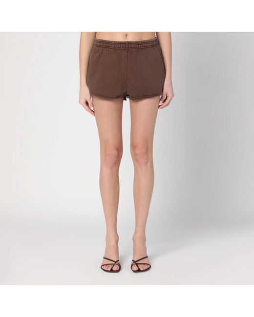 Entire studios Brown Shorts Für Einen Stylischen Look
