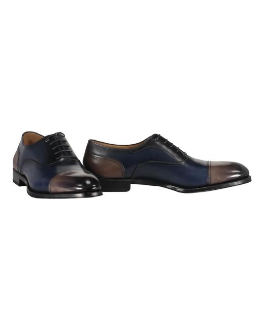Ferragamo Blue Business Shoes for men