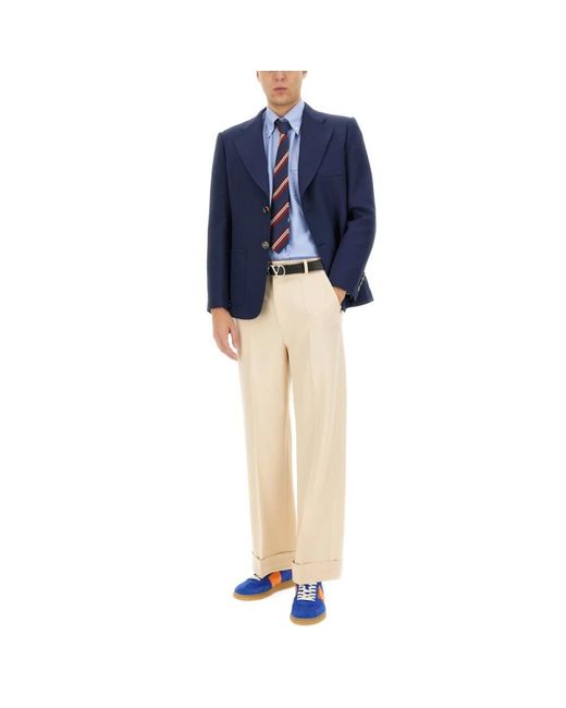 Valentino Natural Suit Trousers for men