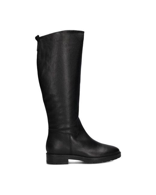 Notre-v Black Schwarze Lederstiefel 2Body304