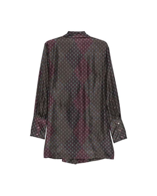 Blouses Dries Van Noten de color Gray