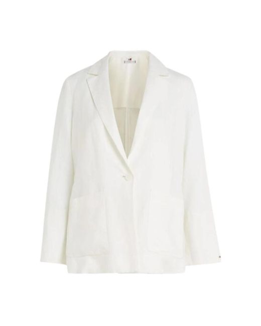 Blazers di Tommy Hilfiger in White
