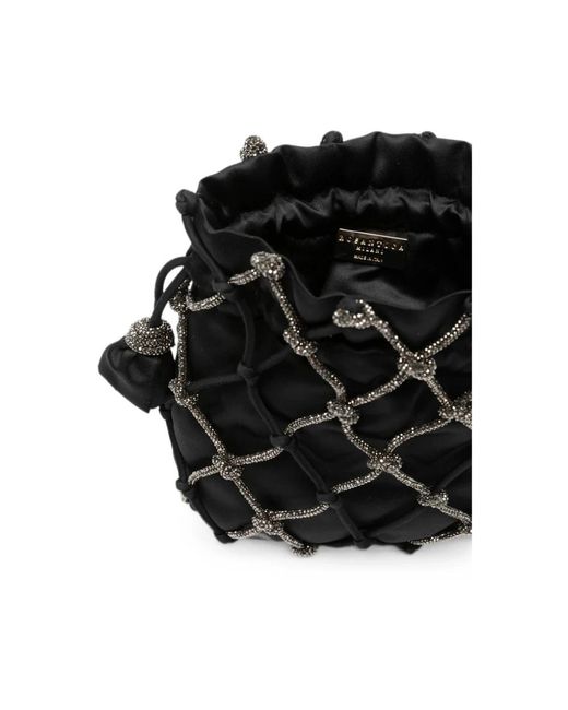 Rosantica Black Bucket Bags