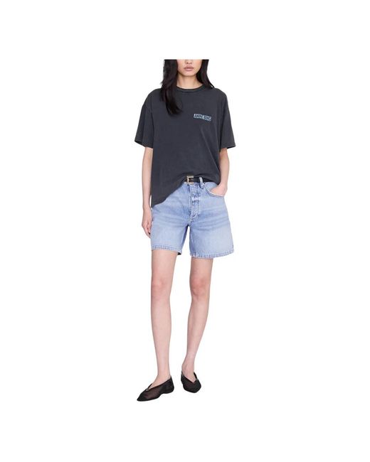 Anine Bing Blue T-Shirts