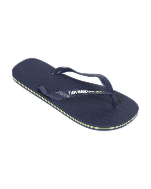 Havaianas Blue Flip Flops for men