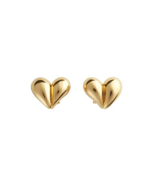 Bottega Veneta Metallic Earrings