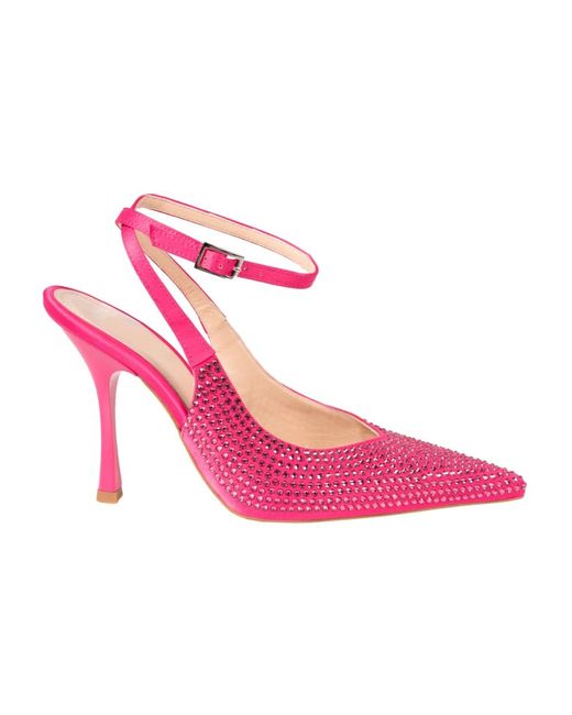 Elegantes tacones con correa al tobillo Liu Jo de color Pink