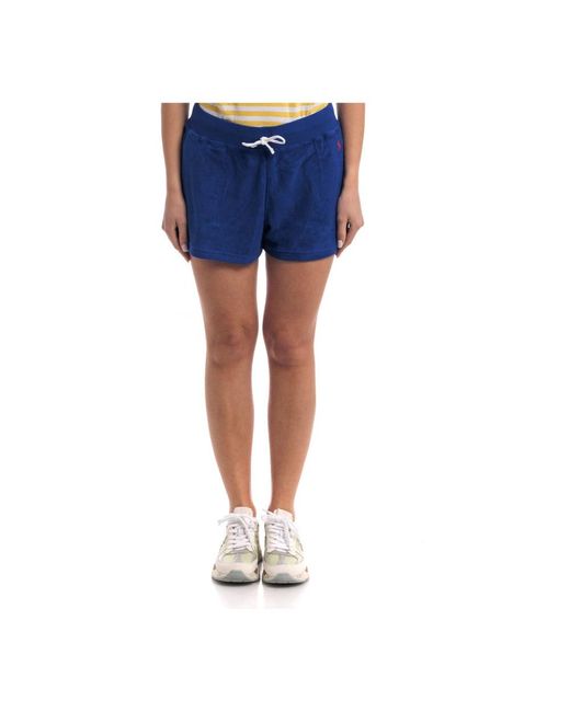 Polo Ralph Lauren Blue Short Shorts