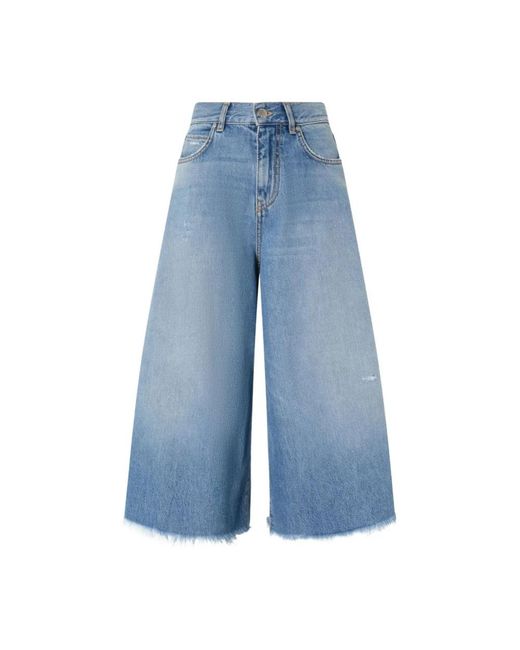 Pinko Blue Cropped Jeans