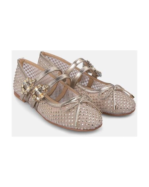 Alma En Pena. Yellow Ballerina Shoes