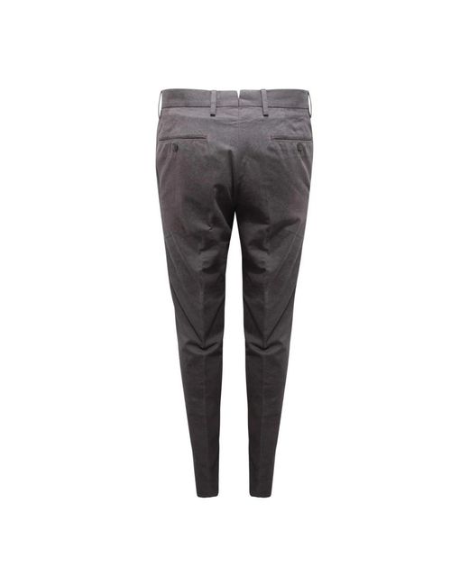 PT01 Gray Slim-Fit Trousers for men