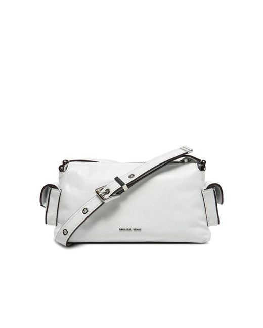 Michael Kors White Cross Body Bags