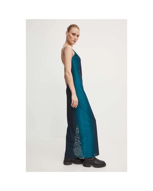 Won Hundred Maxi Jurk in het Blue