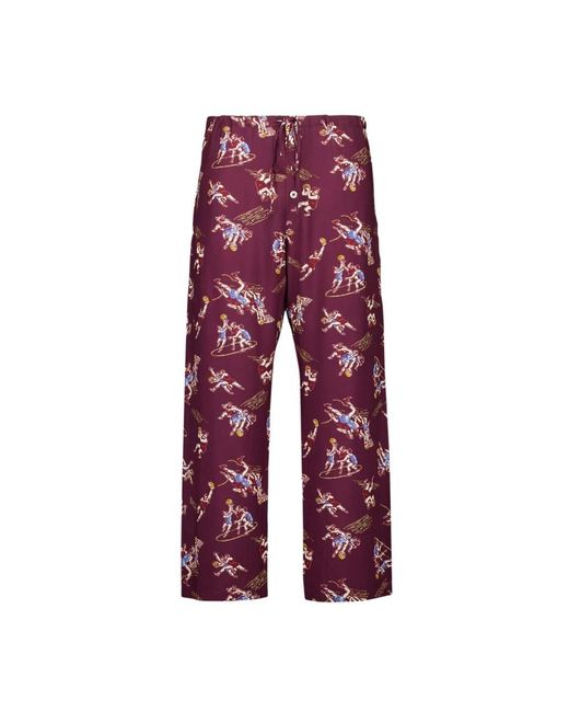 Bode Red Pyjamas for men