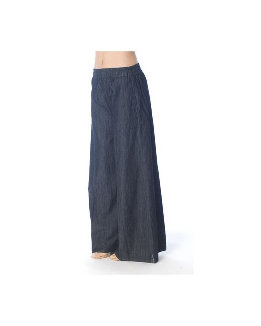Dondup Blue Wide Trousers