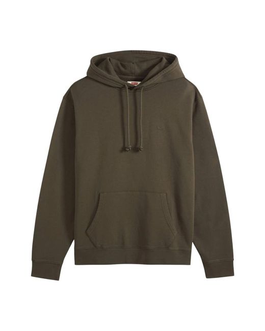 Levi's Hoodies in het Green voor heren