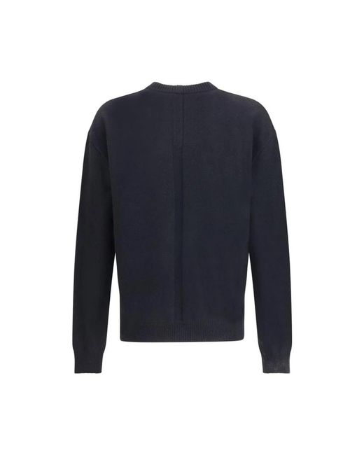 Round-Neck Knitwear Rick Owens pour homme en coloris Blue