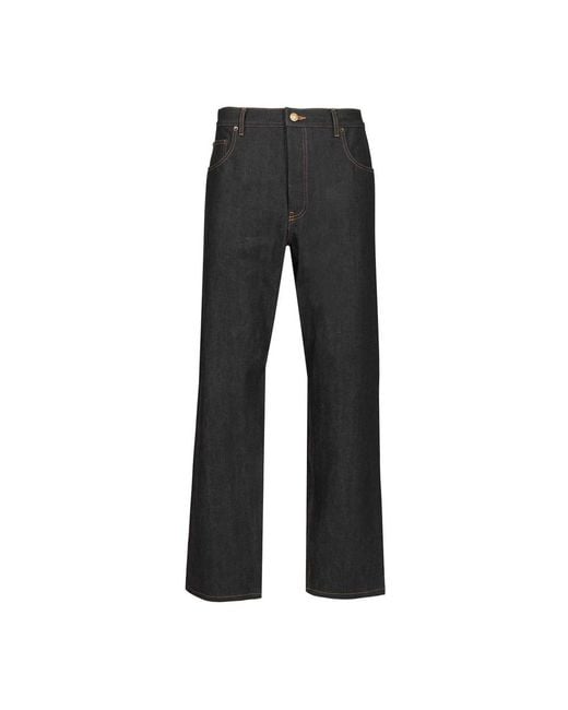 Thom Browne Black Wide Jeans for men