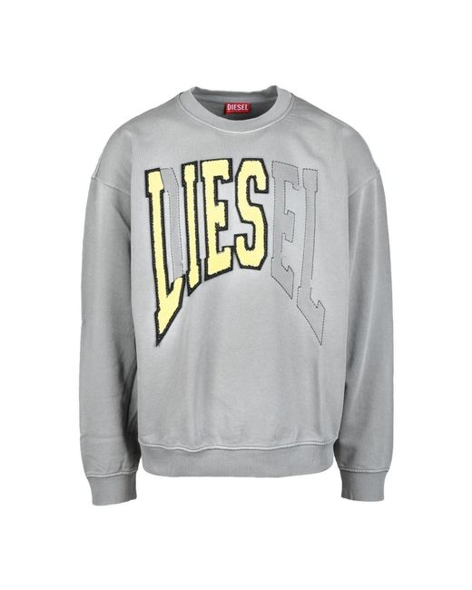 Felpa di DIESEL in Gray da Uomo