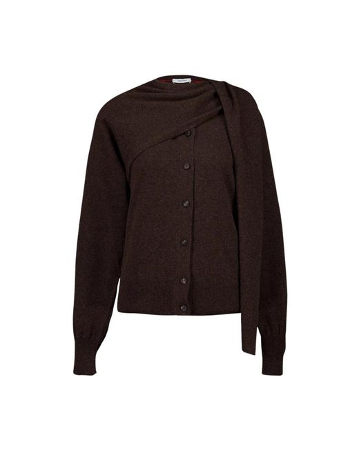 Cardigans Ferragamo de color Black
