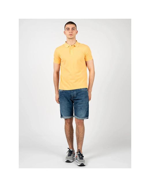 Geox Polo Shirts in het Yellow voor heren