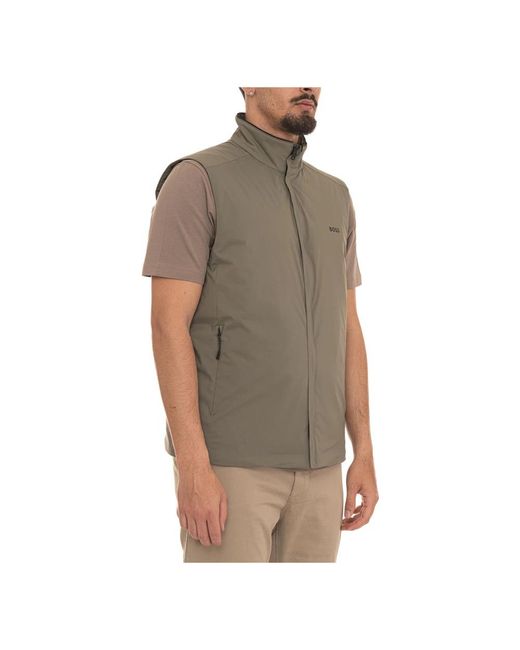 Boss Brown Waistcoats for men