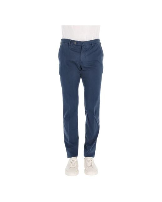 PT Torino Blue Chinos for men