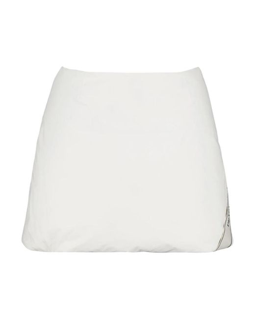 Prada White Short Skirts