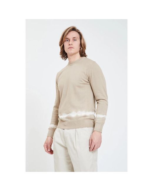 Altea Natural Round-Neck Knitwear for men