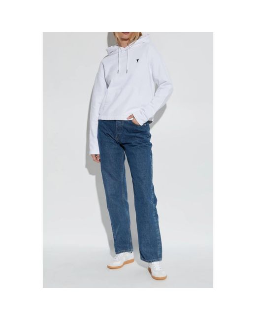 AMI Hoodie in het Blue
