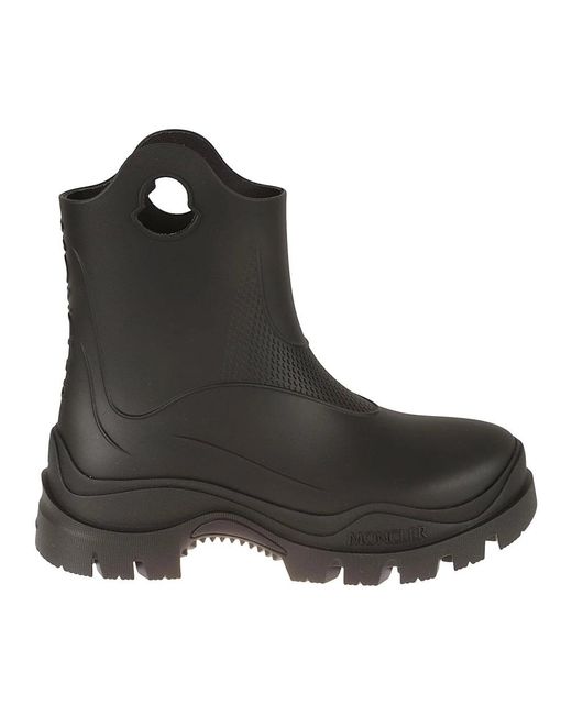 Moncler Black Rain Boots