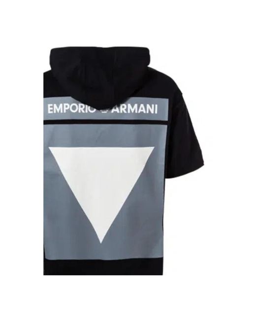 Emporio Armani Black T-Shirts for men